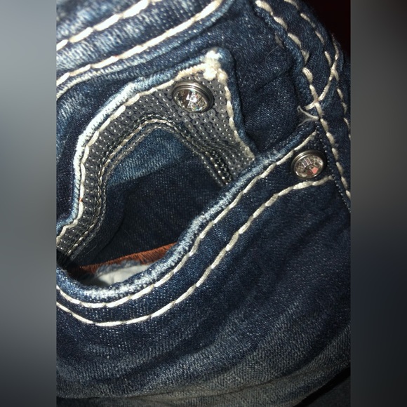 Rock Revival womens jeans Sasha straight size 28/34 - Picture 13 of 16